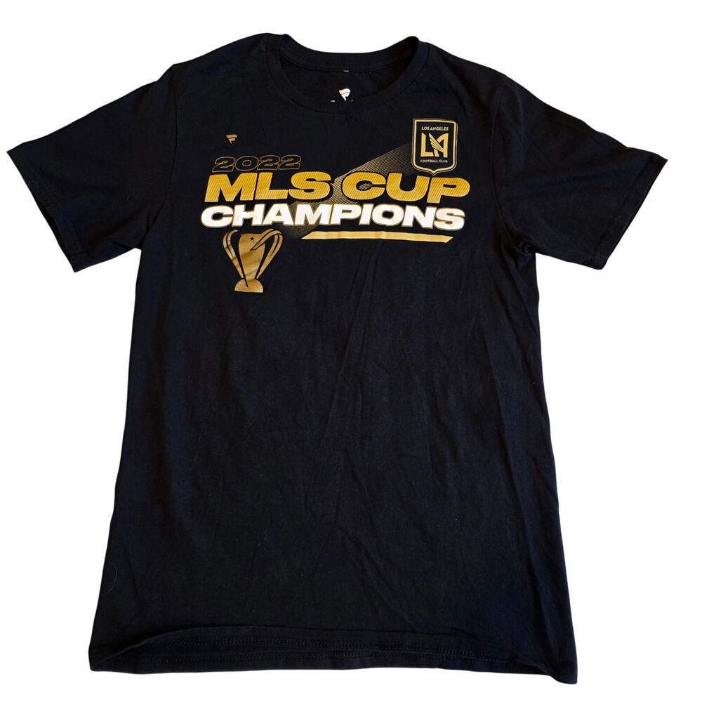 Fanatics LAFC 2022 MLS Cup Champions Locker Room T-Shirt‎ Black Small